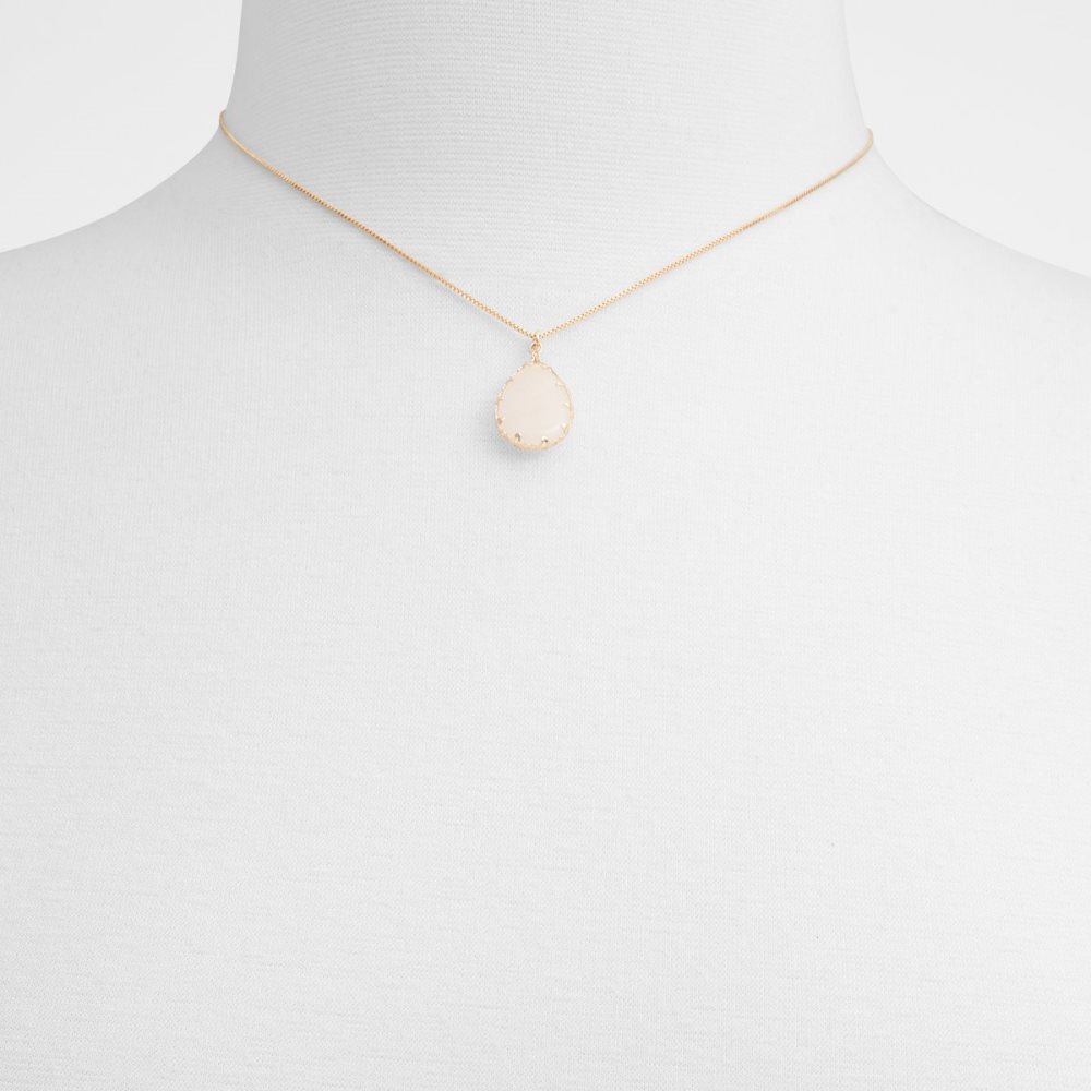 Light Pink Aldo Beaucerons Necklace | 73ECMHBDI