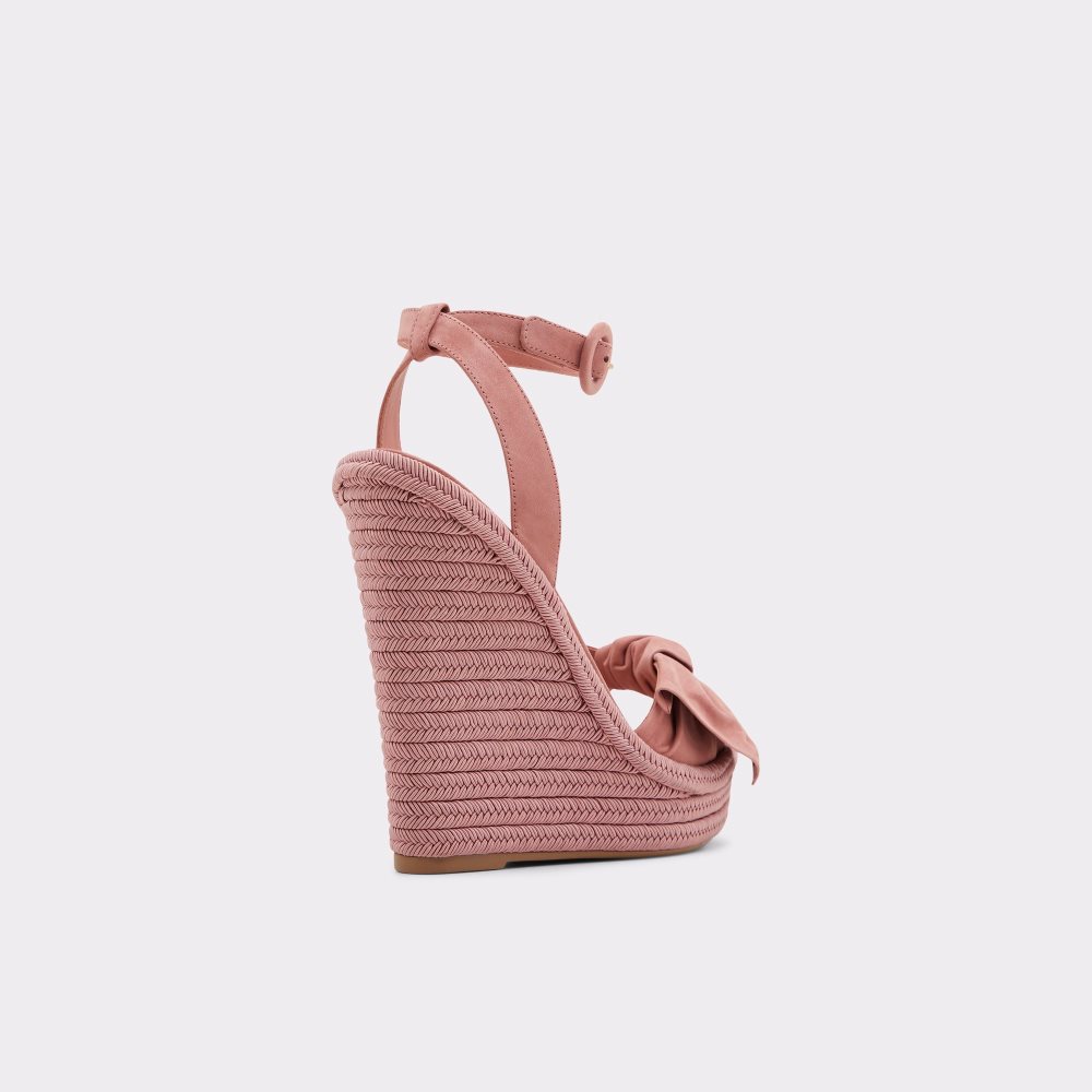 Light Pink Aldo Besch Wedge Sandal - Wedge Sandals | 24QNYHSIV