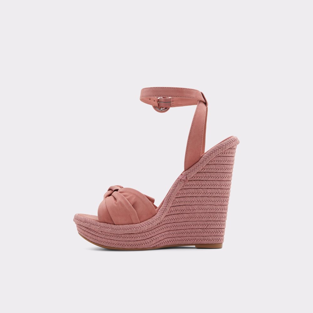 Light Pink Aldo Besch Wedge Sandal - Wedge Sandals | 24QNYHSIV