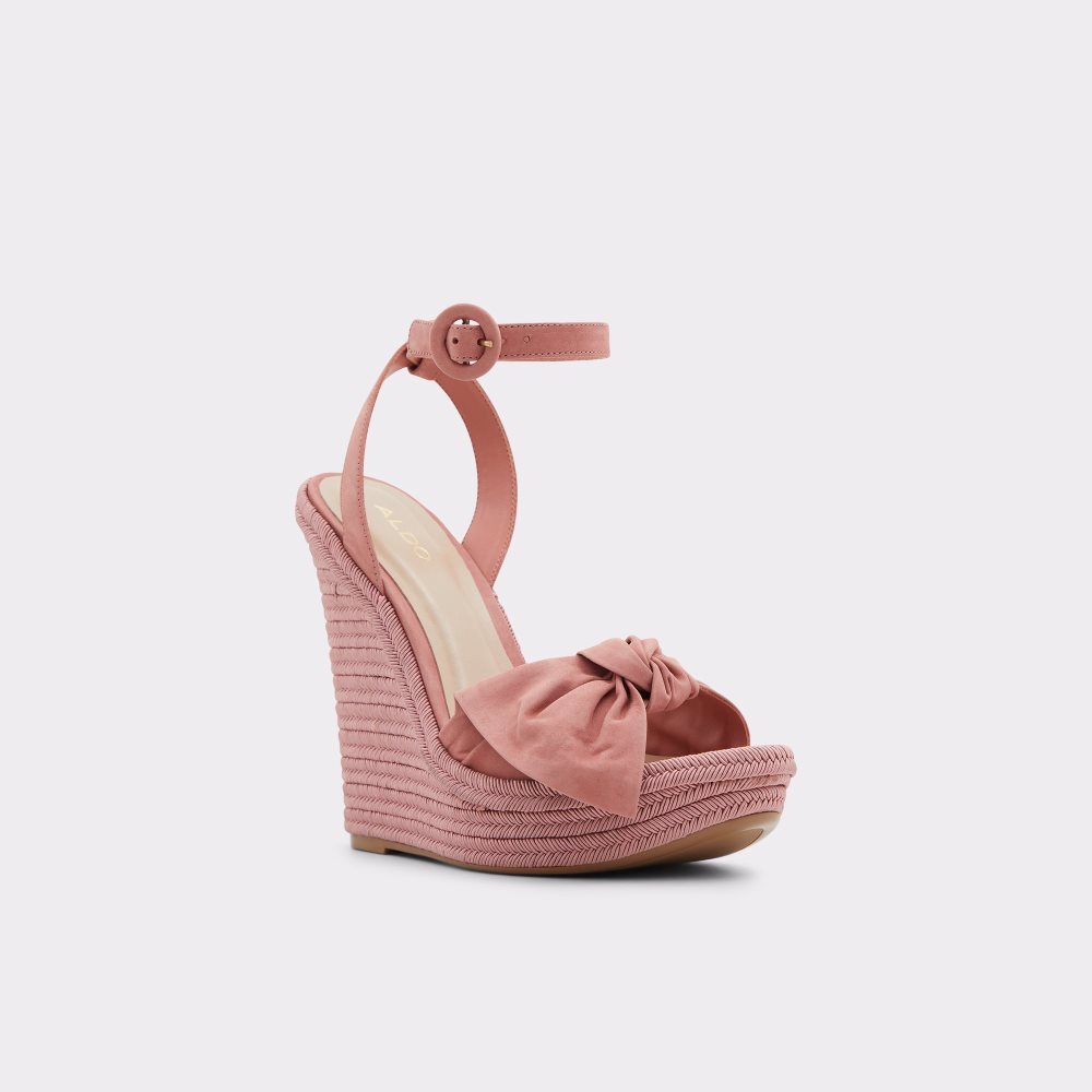 Light Pink Aldo Besch Wedge Sandal - Wedge Sandals | 24QNYHSIV