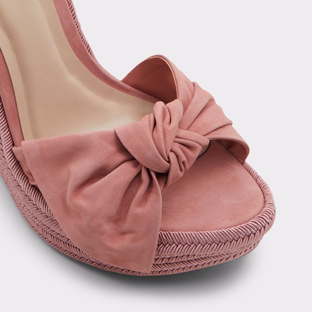 Light Pink Aldo Besch Wedge Sandal - Wedge Sandals | 24QNYHSIV