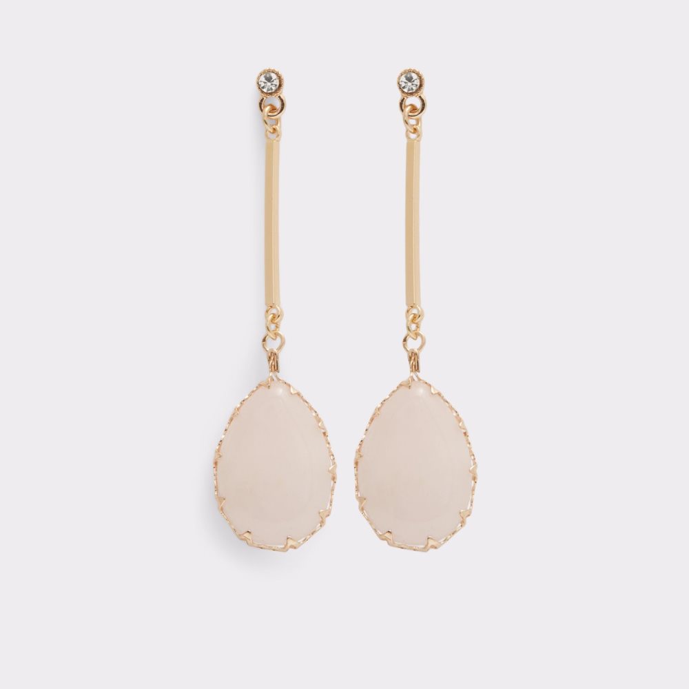 Light Pink Aldo Caress Pendant Earrings | 01HNQRPLS