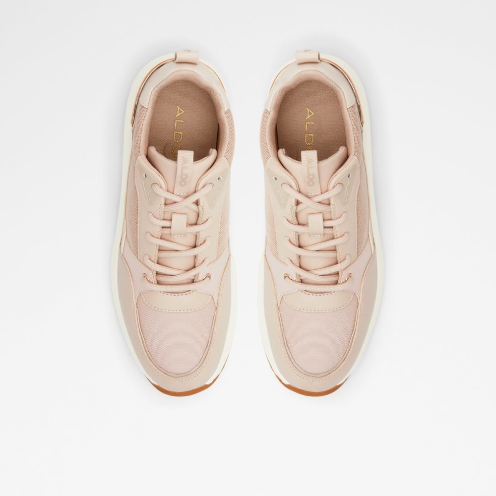 Light Pink Aldo Goodvibes Wedge - Micro Wedge Sneakers | 87ZUPFOTI