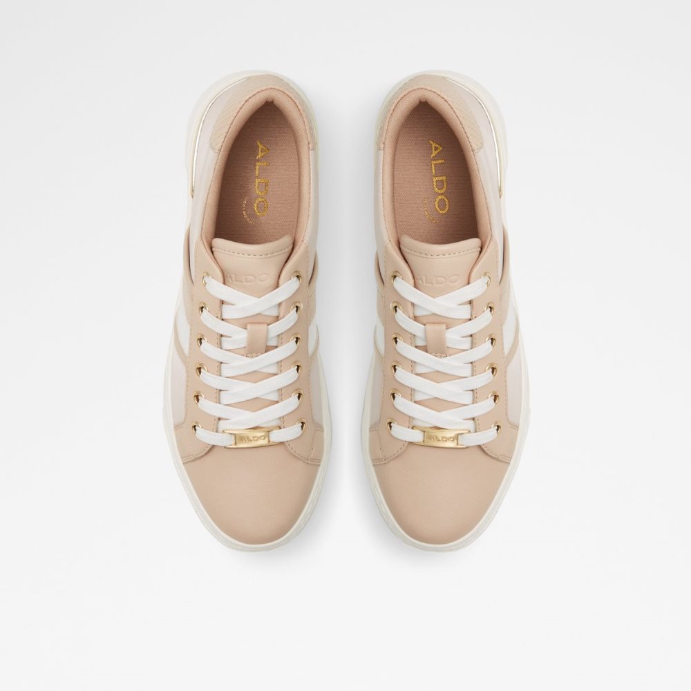 Light Pink Aldo Kwenaa Low Top Sneakers | 18NLTUSQF