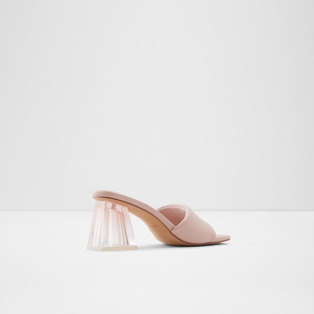 Light Pink Aldo Kylah High Sandal - Block Heels | 32ALBUTEH