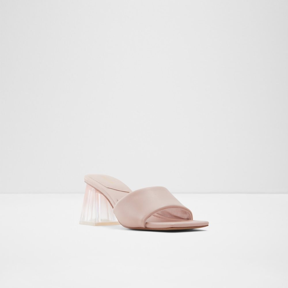 Light Pink Aldo Kylah High Sandal - Block Heels | 32ALBUTEH