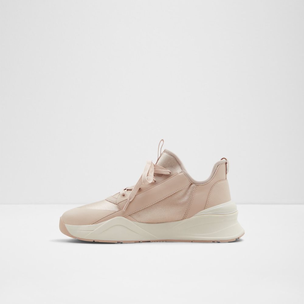 Light Pink Aldo Labedar Wedge - Jogger Sole Sneakers | 26RSFTKJP