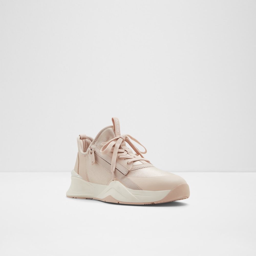 Light Pink Aldo Labedar Wedge - Jogger Sole Sneakers | 26RSFTKJP