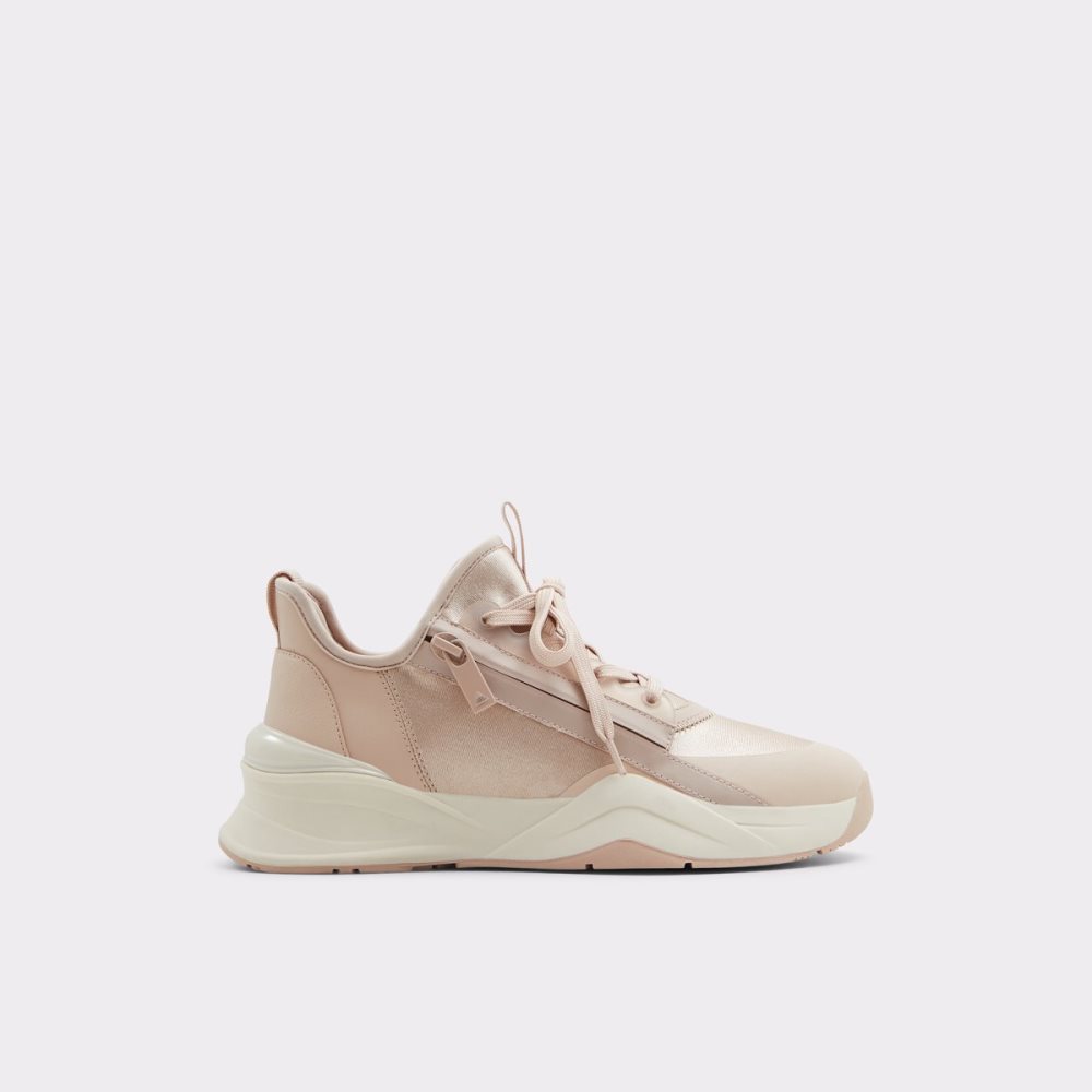 Light Pink Aldo Labedar Wedge - Jogger Sole Sneakers | 26RSFTKJP