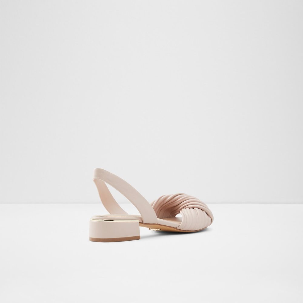 Light Pink Aldo Nabila Slide Sandal Block Heels | 08JDTLXAV