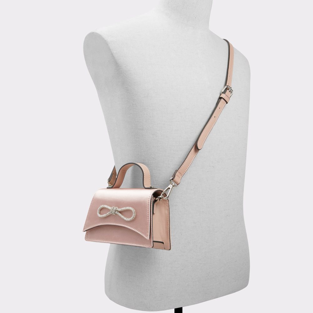 Light Pink Aldo Papioni Top Handle Handbag | 31PTGEVAM