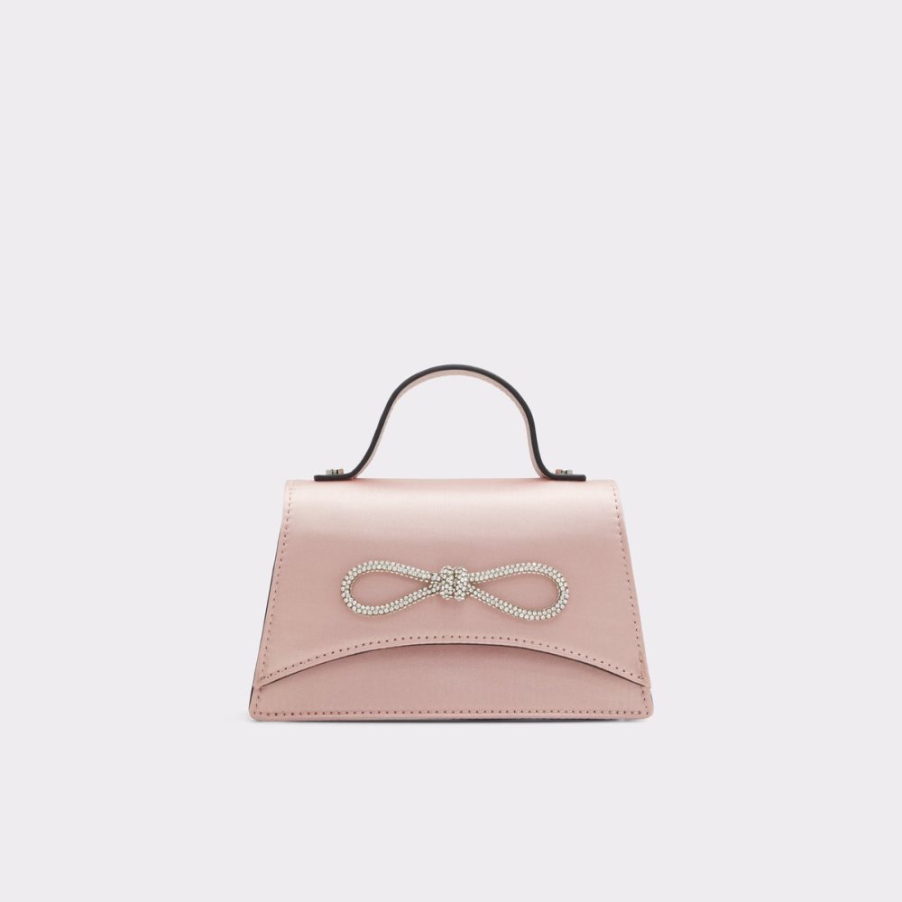 Light Pink Aldo Papioni Top Handle Handbag | 31PTGEVAM