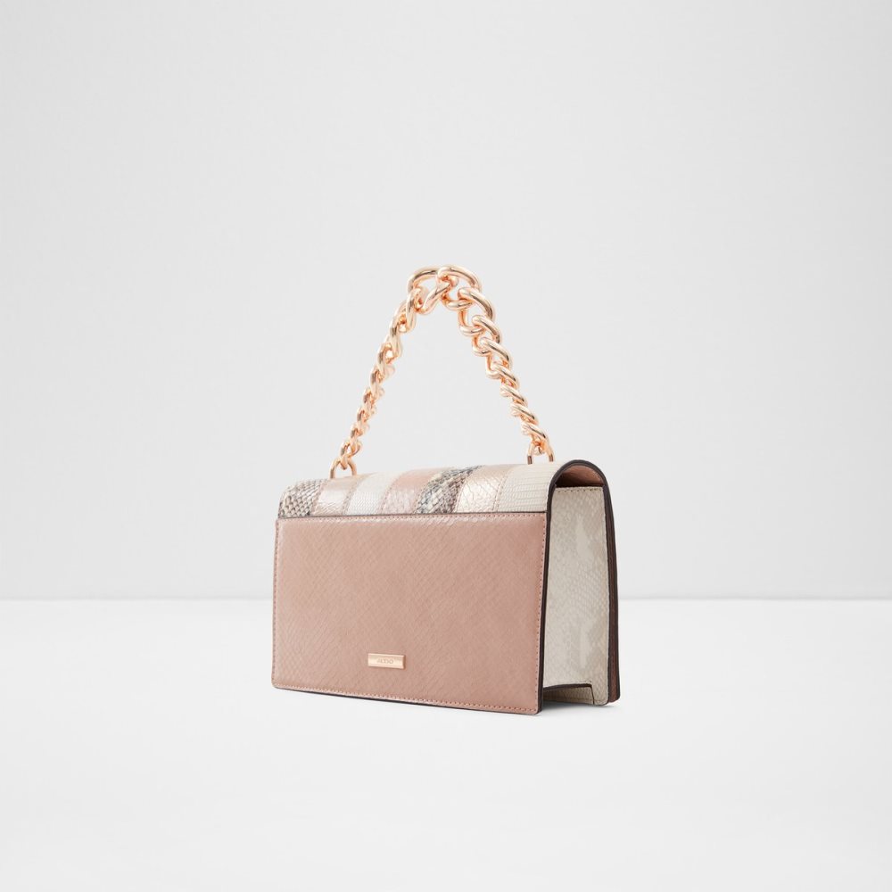 Light Pink Aldo Qeelaa Crossbody Bags | 53JOTPKDL