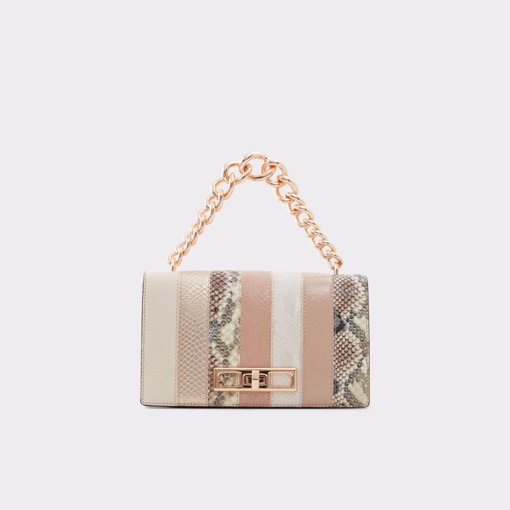 Light Pink Aldo Qeelaa Crossbody Bags | 53JOTPKDL