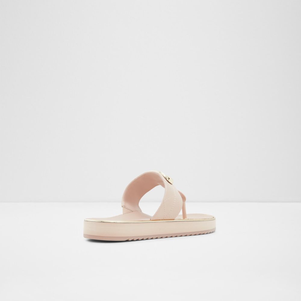 Light Pink Aldo Searene Thong Sandal Sandals | 34FHAVTYO