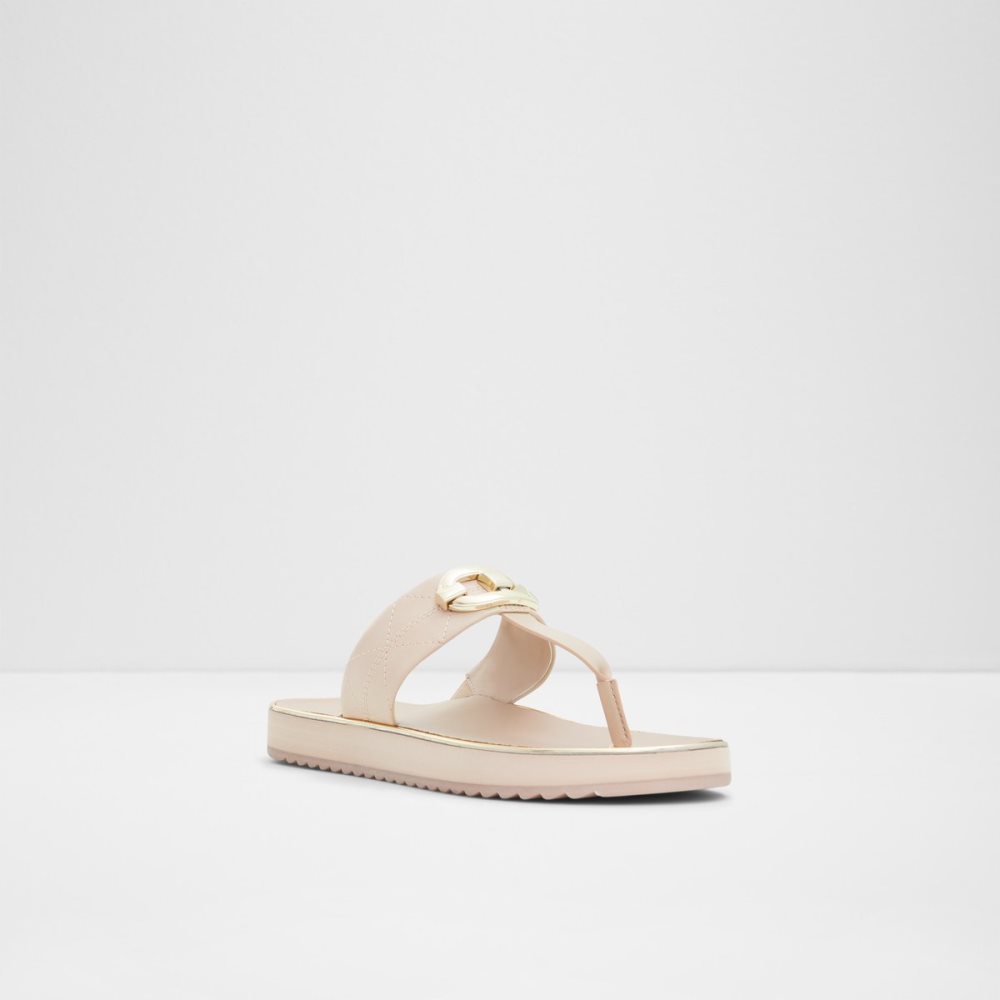 Light Pink Aldo Searene Thong Sandal Sandals | 34FHAVTYO