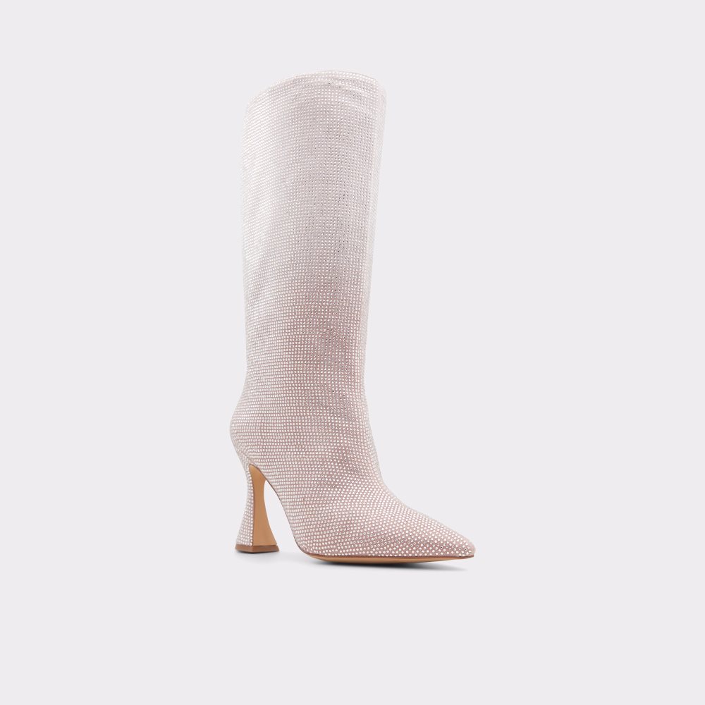 Light Pink Aldo Taylah Mid-calf Tall Boots | 35HPSIZDQ