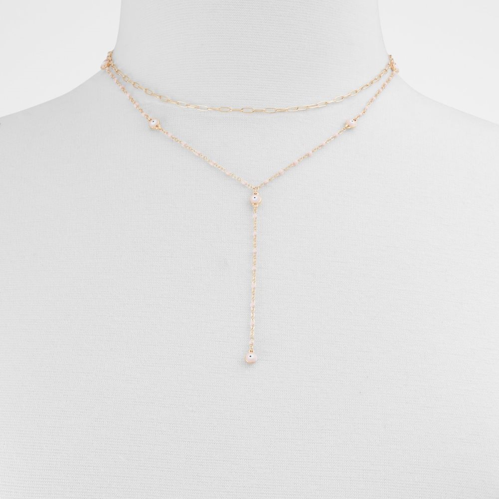 Light Pink Aldo Ybendawen Necklace | 92GJORBAQ