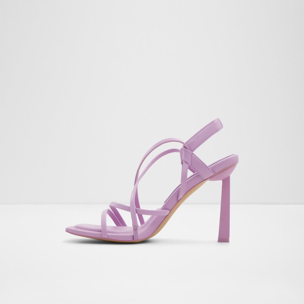 Light Purple Aldo Amilia Strappy Heeled Sandal Sandals | 01XUPMNKV