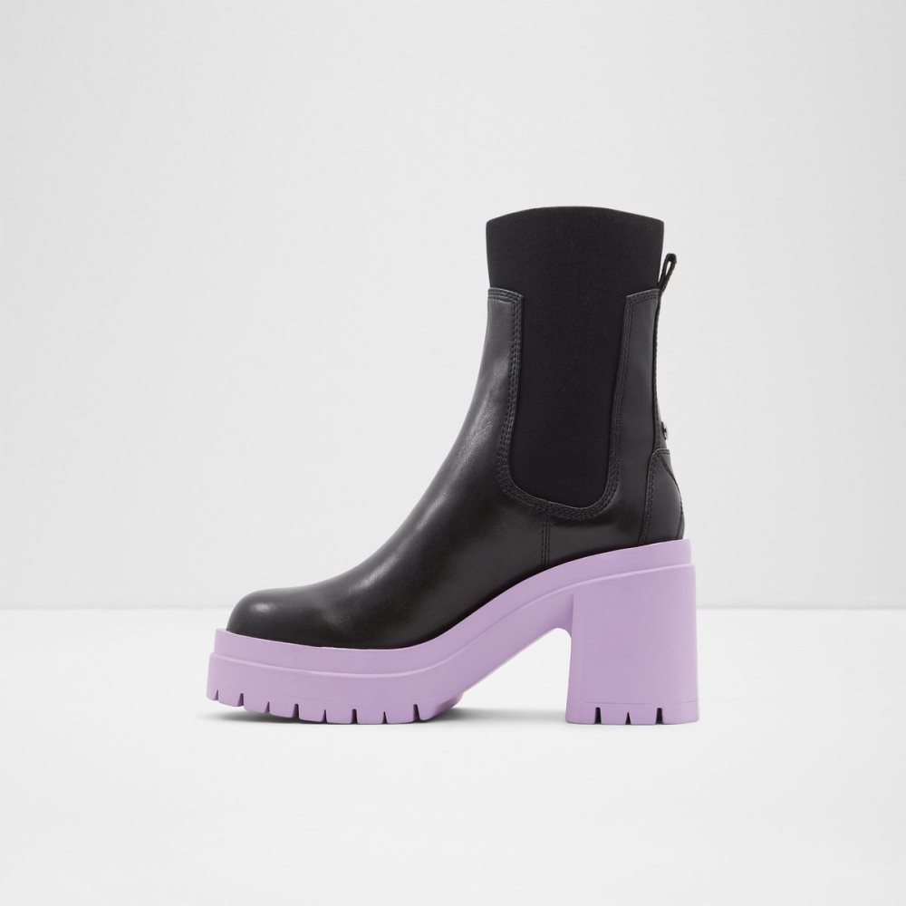 Light Purple Aldo Bigmood - Lug Sole Chelsea Boots | 35PZGILEX