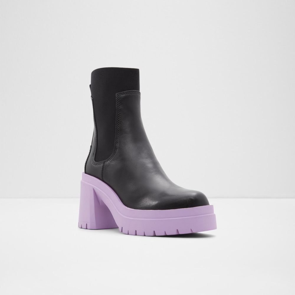 Light Purple Aldo Bigmood - Lug Sole Chelsea Boots | 35PZGILEX