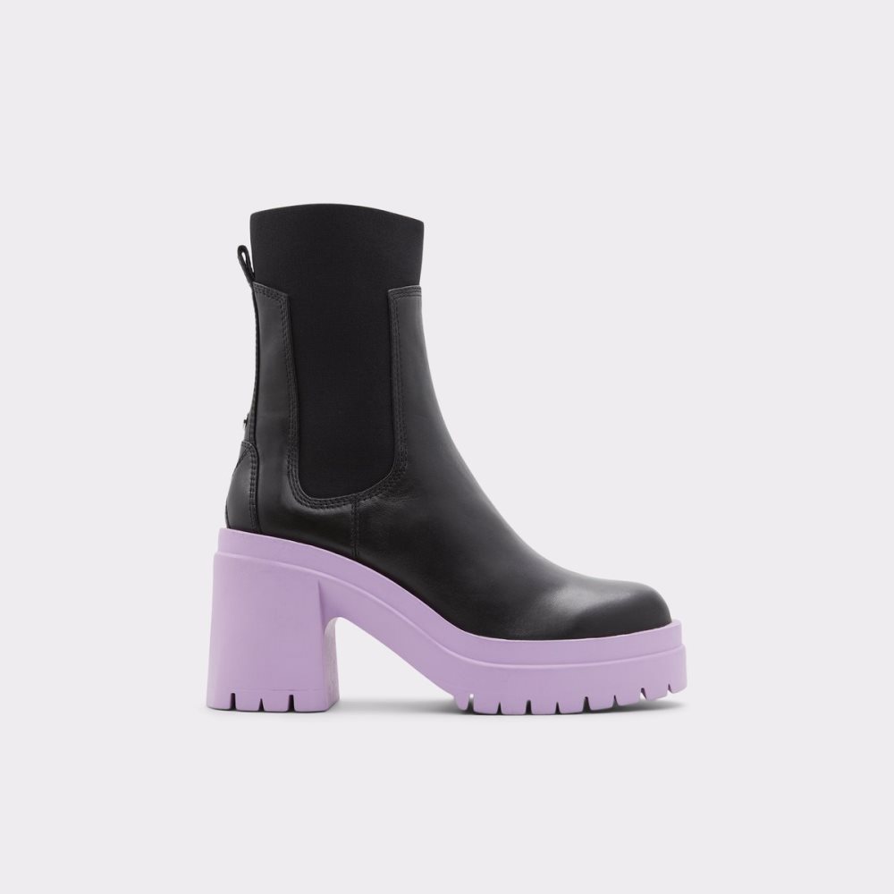 Light Purple Aldo Bigmood - Lug Sole Chelsea Boots | 35PZGILEX