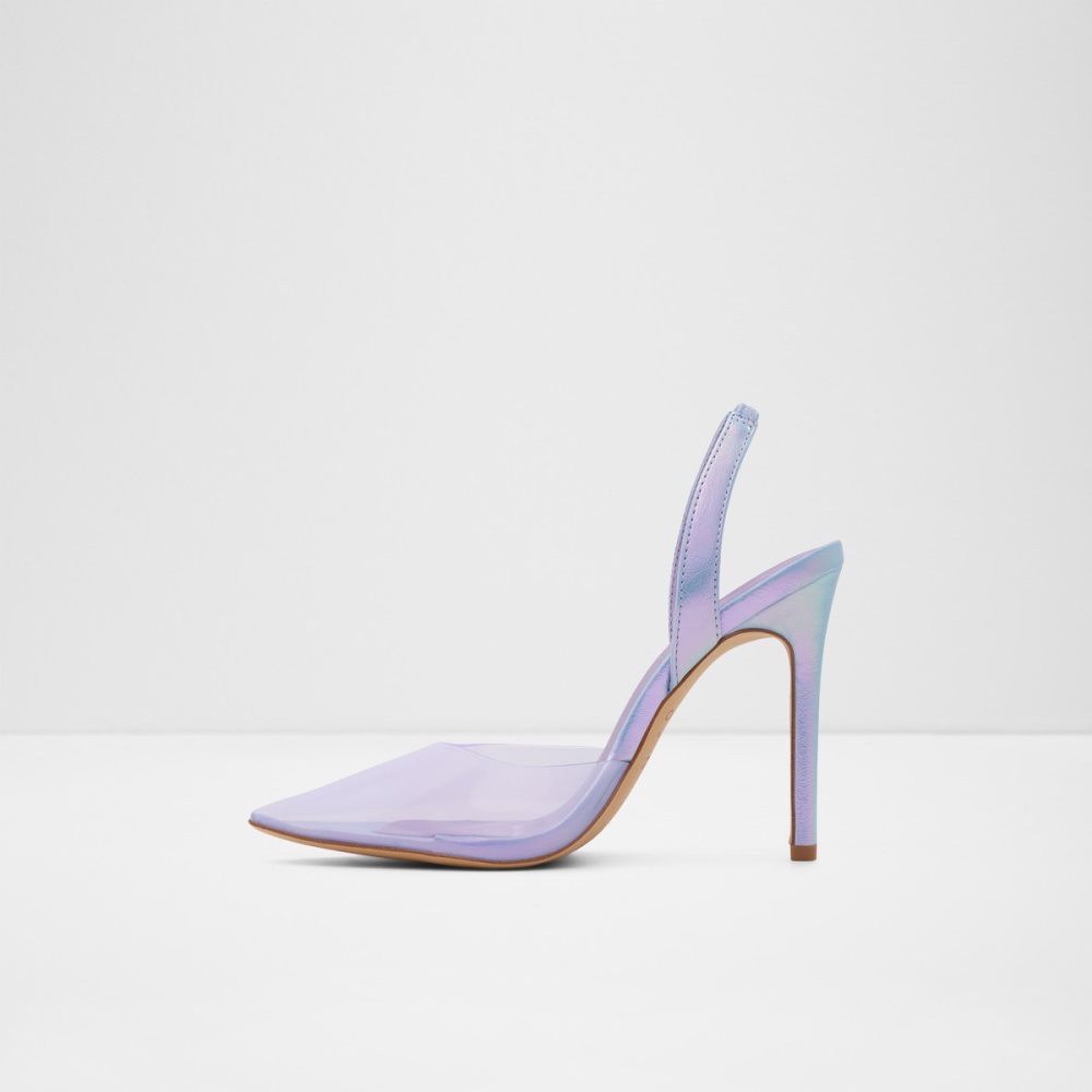 Light Purple Aldo Marie Sling Back High - Stiletto Heels | 01PVFZHDL