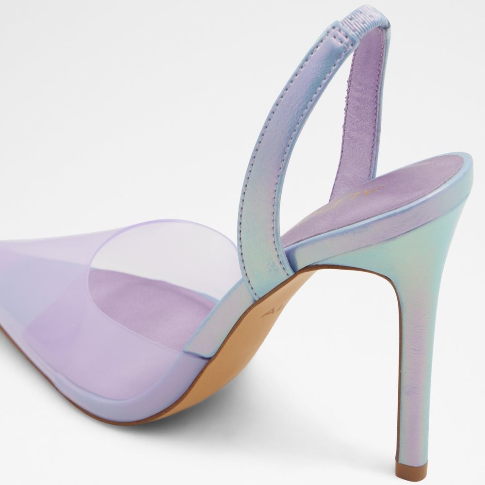 Light Purple Aldo Marie Sling Back High - Stiletto Heels | 01PVFZHDL