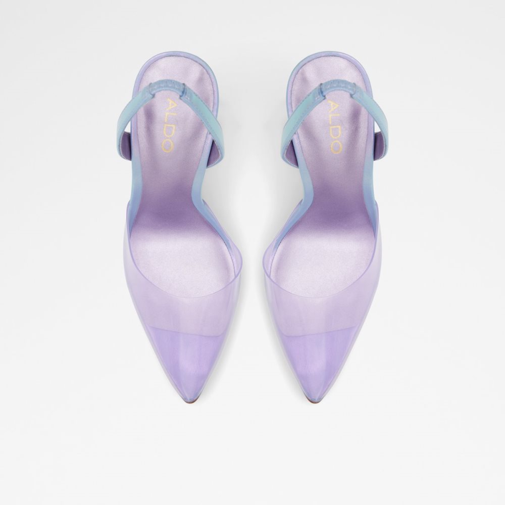 Light Purple Aldo Marie Sling Back High - Stiletto Heels | 01PVFZHDL