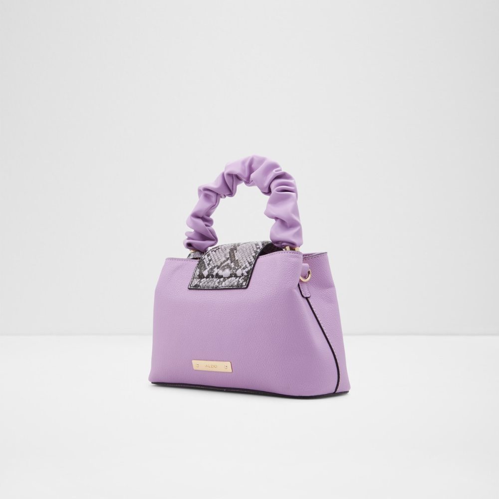 Light Purple Aldo Snakie Top Handle Handbag | 40FMTHKZJ