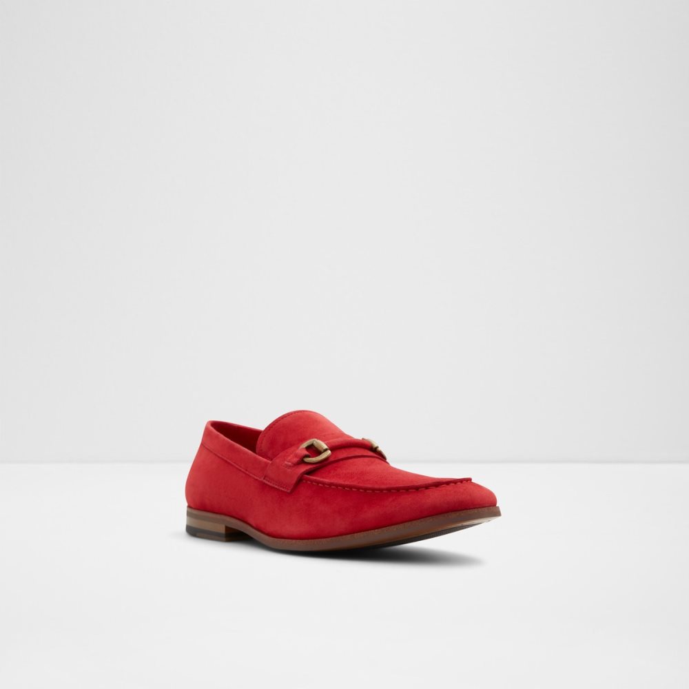 Light Red Aldo Corsa Loafers | 76SPXAYFU