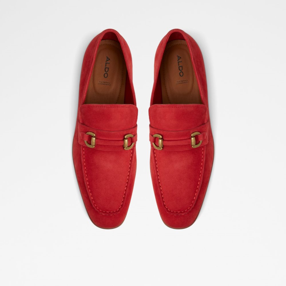 Light Red Aldo Corsa Loafers | 76SPXAYFU