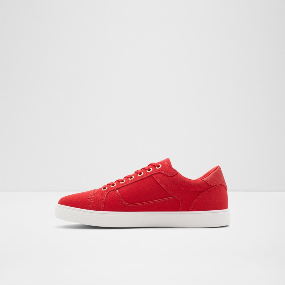 Light Red Aldo Popstep High Top - Cup Sole Sneakers | 02SCMRKJW