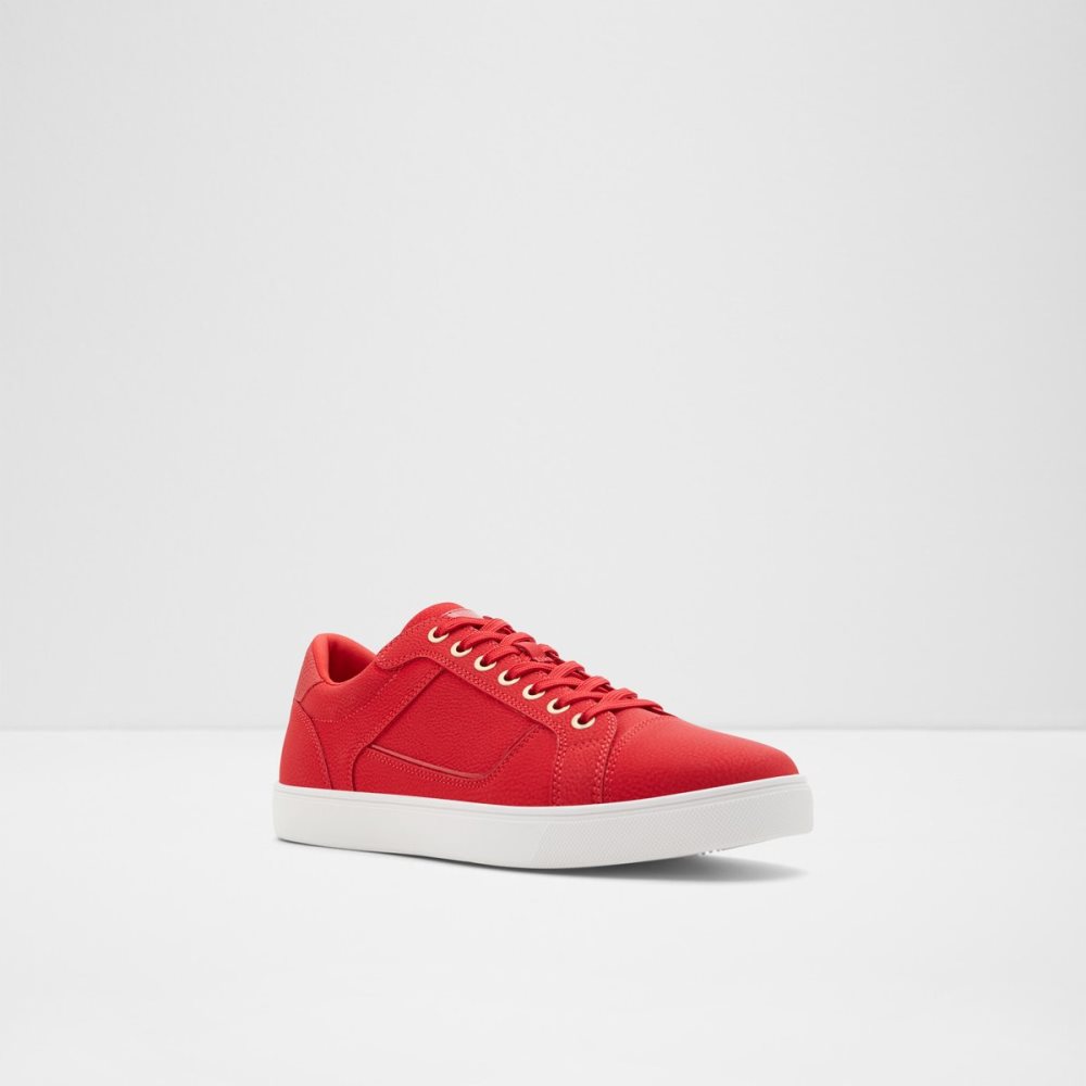 Light Red Aldo Popstep High Top - Cup Sole Sneakers | 02SCMRKJW