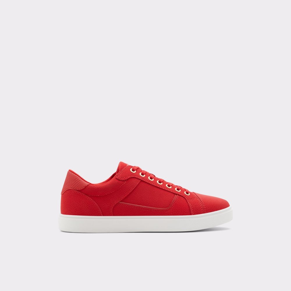 Light Red Aldo Popstep High Top - Cup Sole Sneakers | 02SCMRKJW