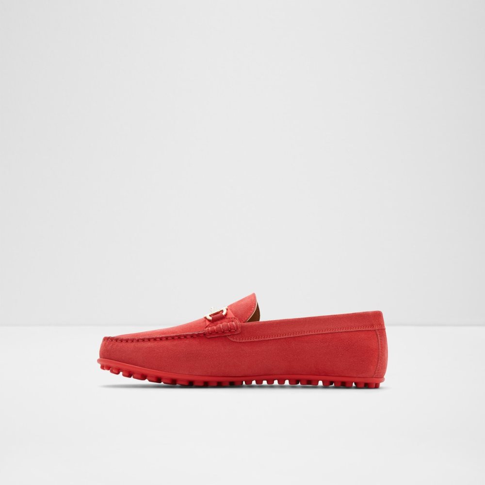 Light Red Aldo Scuderia Driving Casual Shoes | 08VFRCEKS