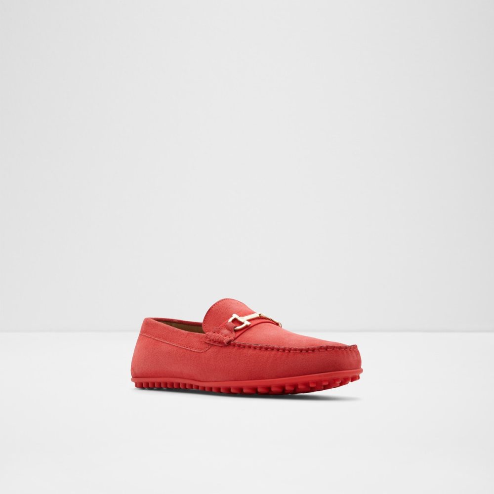 Light Red Aldo Scuderia Driving Casual Shoes | 08VFRCEKS