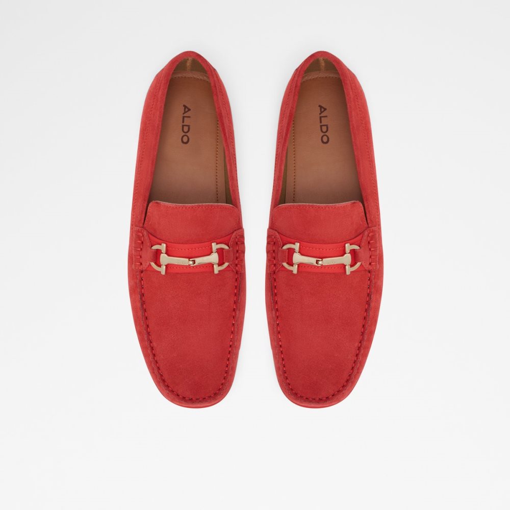 Light Red Aldo Scuderia Driving Casual Shoes | 08VFRCEKS