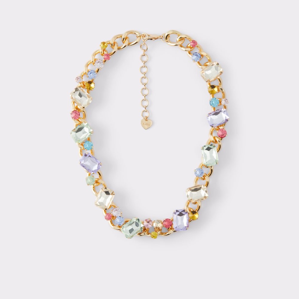 Multicolor Aldo Ekibin Necklace | 02EYQZMKB