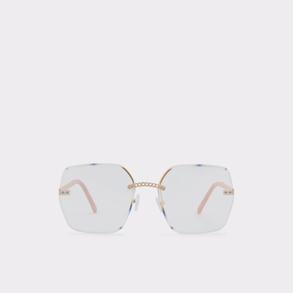 Multicolor Aldo Yeranna Rectangle Sunglasses | 68NWRXTYL