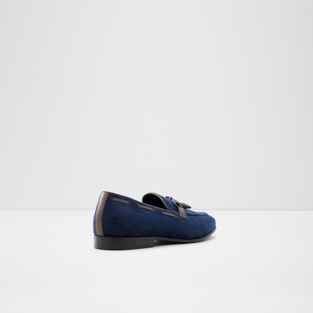 Navy Aldo Ampthill Loafers | 47ZQLXFMY