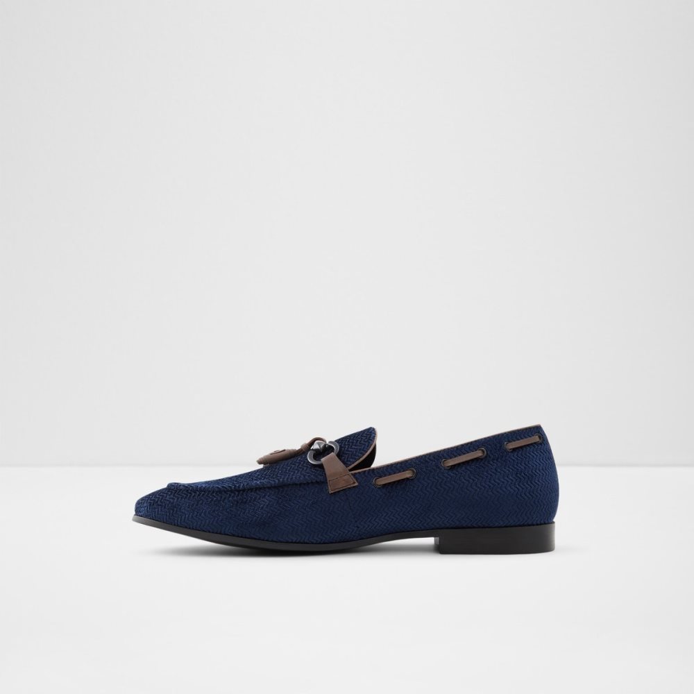 Navy Aldo Ampthill Loafers | 47ZQLXFMY