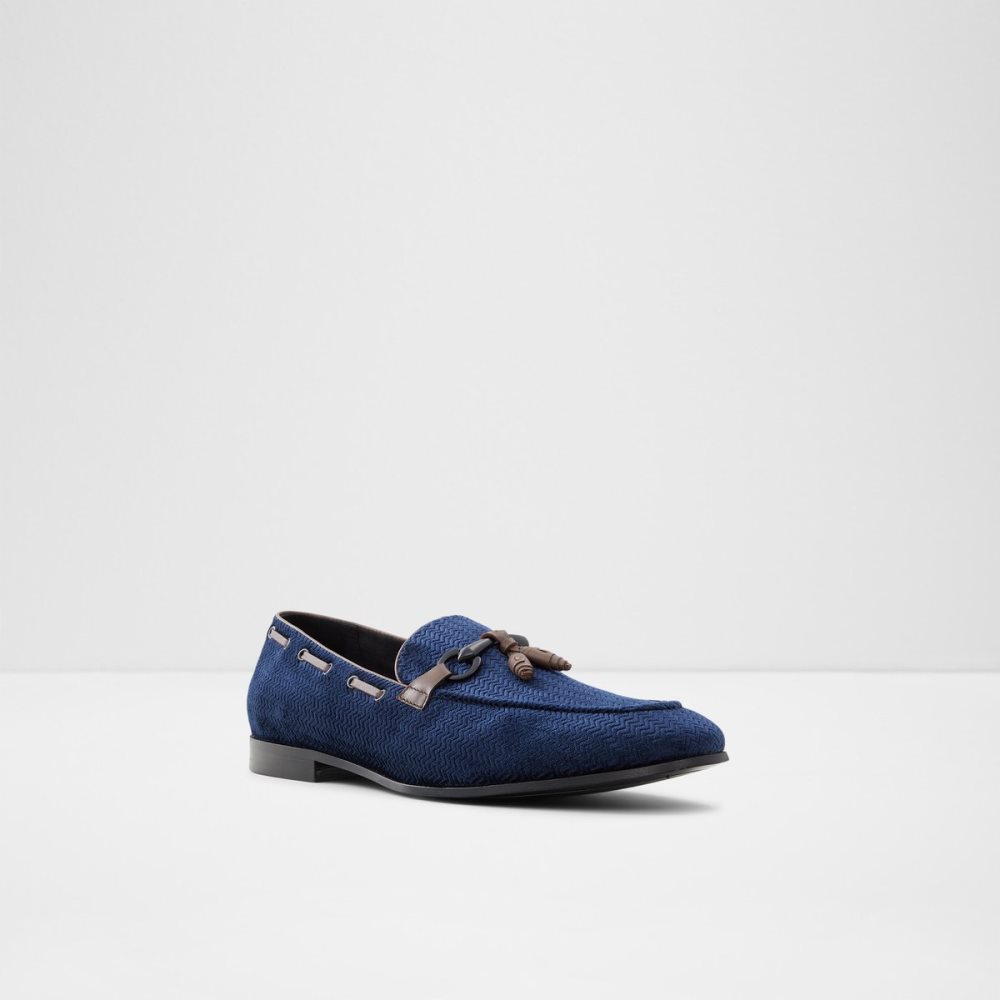 Navy Aldo Ampthill Loafers | 47ZQLXFMY