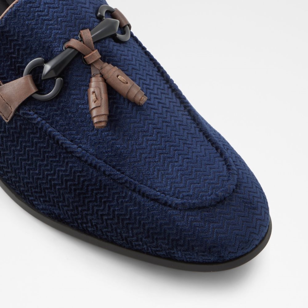 Navy Aldo Ampthill Loafers | 47ZQLXFMY