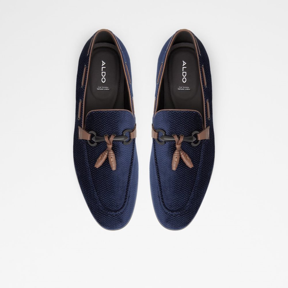 Navy Aldo Ampthill Loafers | 47ZQLXFMY