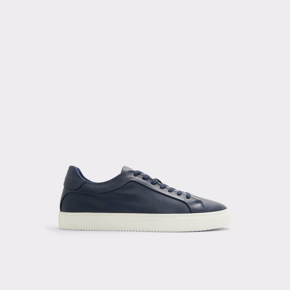 Navy Aldo Cobi Low Top - Cup Sole Sneakers | 45TKANZWQ