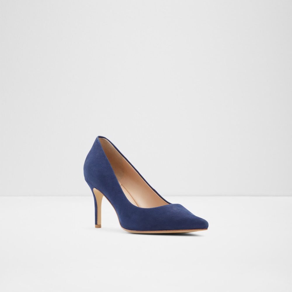 Navy Aldo Coronitiflex High - Stiletto Heels | 04QWDOMLR