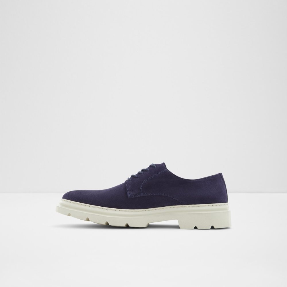 Navy Aldo Crukon Oxfords Shoes | 90PYENIZX