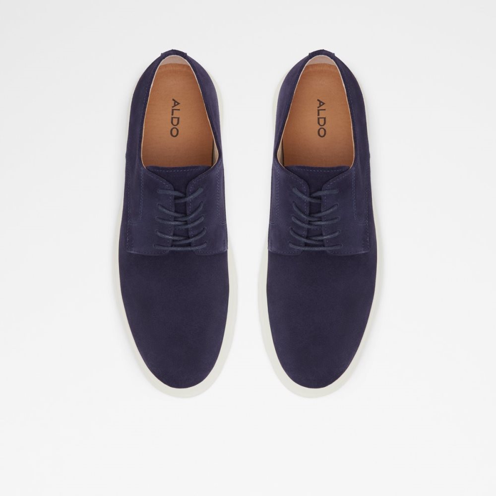 Navy Aldo Crukon Oxfords Shoes | 90PYENIZX