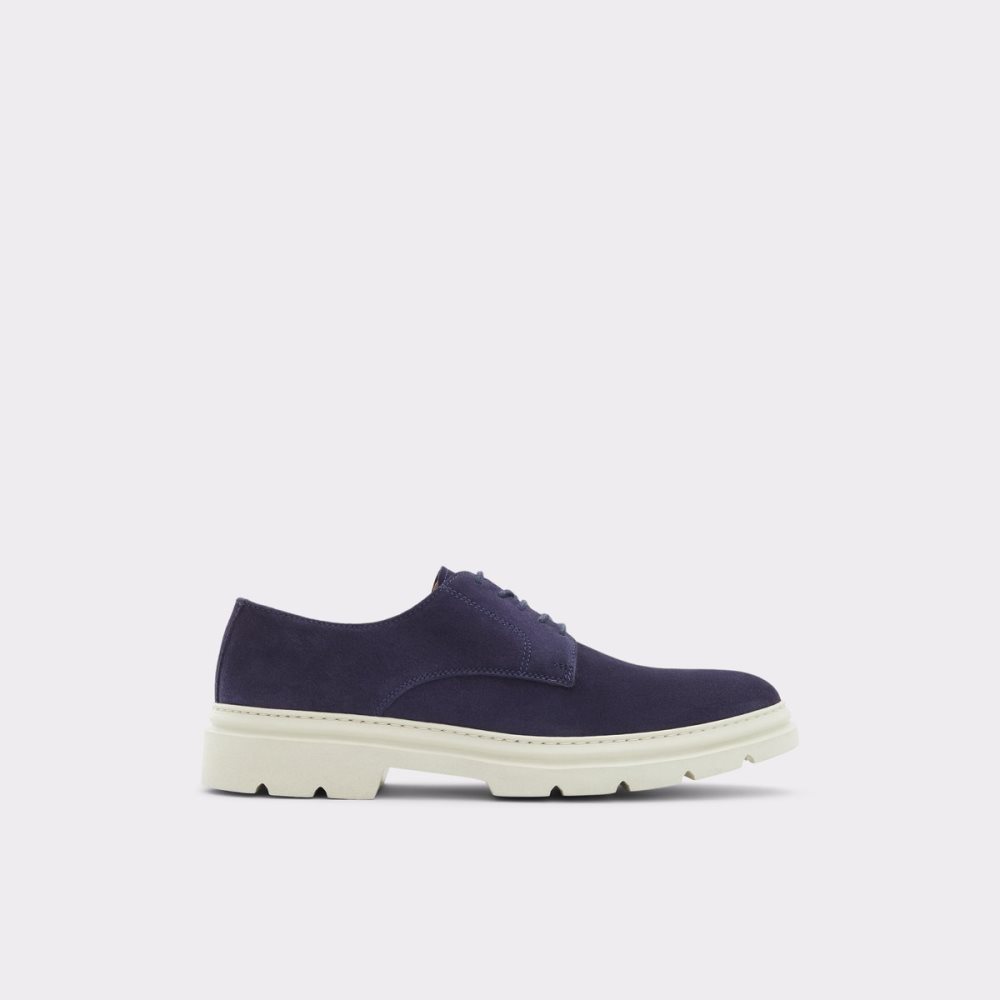 Navy Aldo Crukon Oxfords Shoes | 90PYENIZX